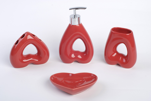 EC088H Heart Shape Bathroom Accessory